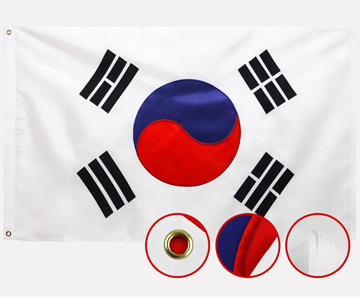 鄂伦春韩国国旗 3x5ft